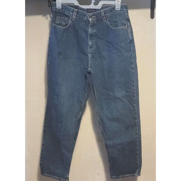 Club Room By Charter Club Mens Jeans Relaxed Fit 34x30 SPOT ON LEG PHOTOED - Picture 1 of 6